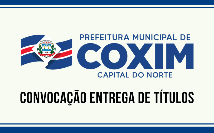 Processo Seletivo da Secretaria de Obras: candidatos devem fazer  entrega de títulos até esta quinta