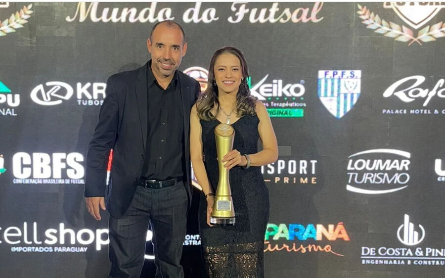 Em evento de gala do futsal,  sul-mato-grossense é eleita craque da Taça Brasil pela Serc/UCDB