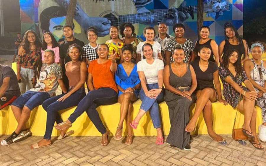 Desfile exalta beleza e cultura afro na noite deste sábado em Coxim