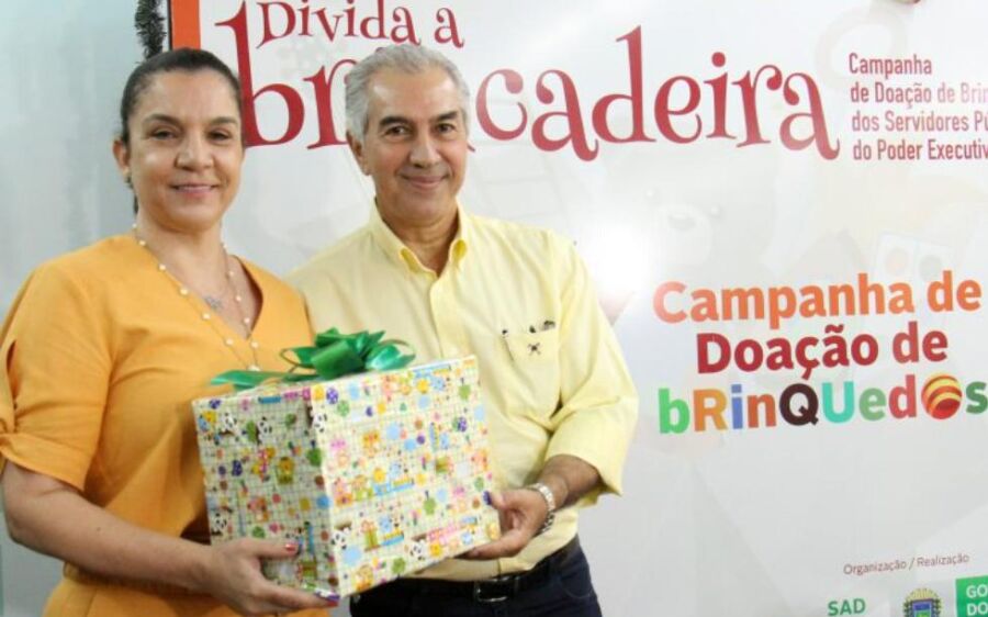 Reinaldo e Fátima Azambuja lançam sétima campanha de doação