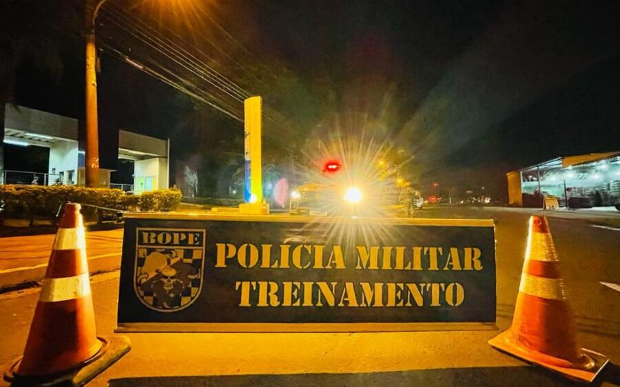 Bope realiza exercício simulado de ataque à instituição financeira em Ponta Porã