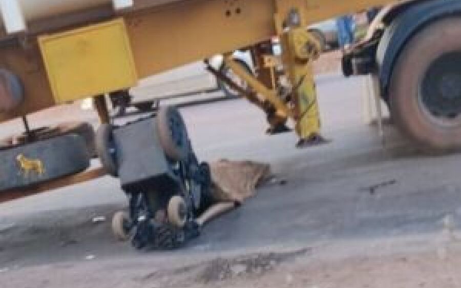 Cadeirante é atropelado por caminhão e morre no Núcleo Industrial