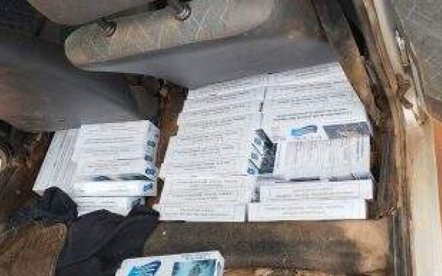 Casal é flagrado com 239 pacotes de cigarro ilegal em Rio Verde