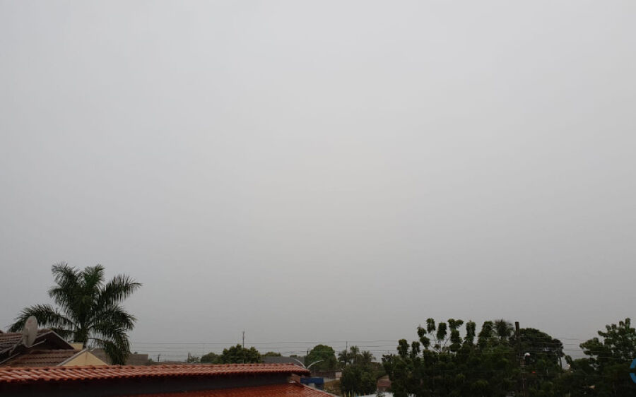 Tempo instável permanece e máxima pode chegar aos 35ºC em MS
