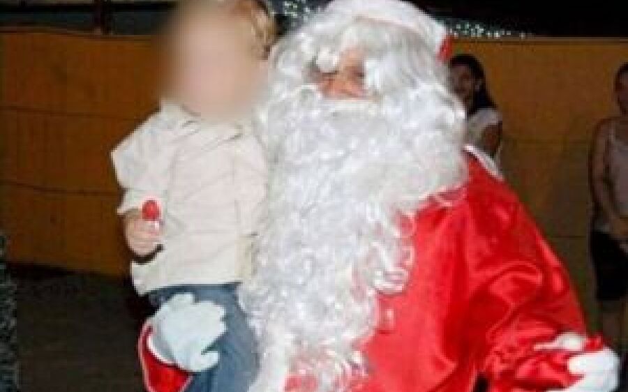 Papai Noel morre em acidente com capotamento em MS