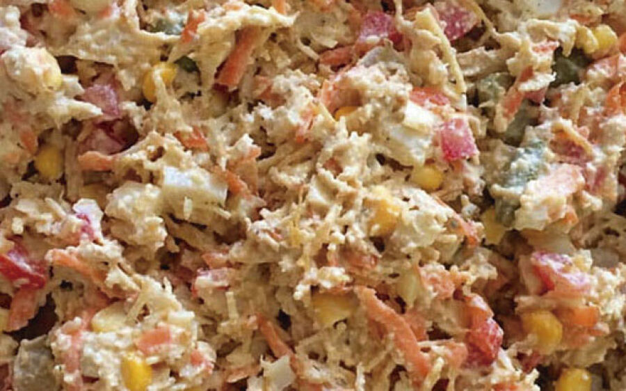Delicioso Salpicão para ceia de natal