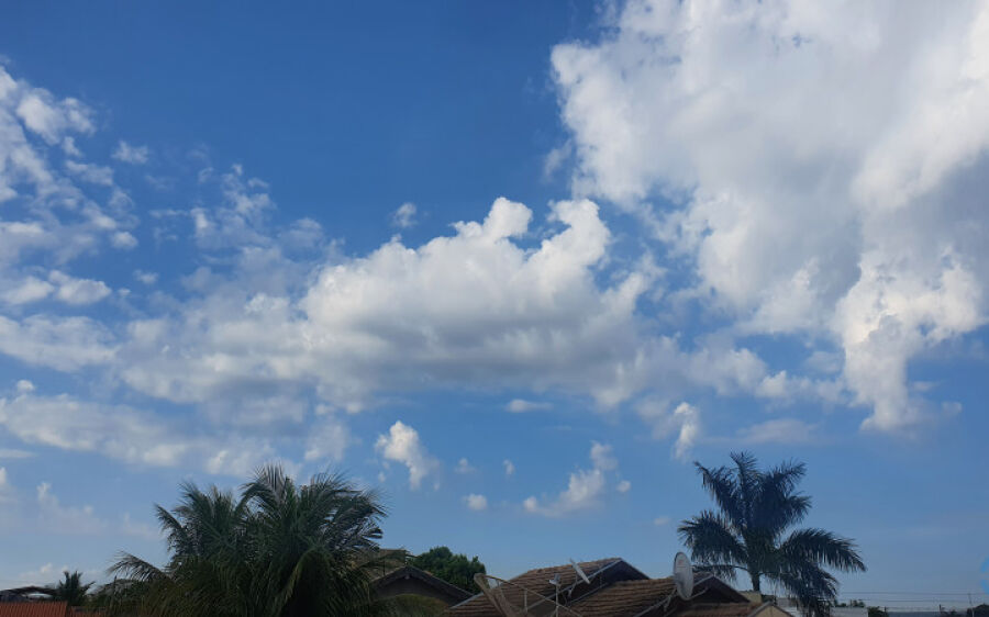 Dia deve ser de sol forte e com possibilidade de chuva isolada em MS