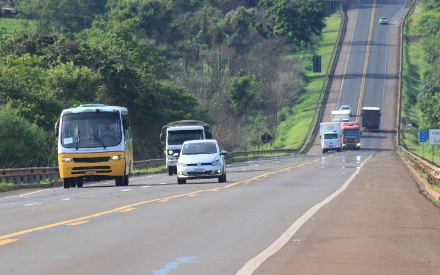 BR-163/MS tem estimativa de movimento intenso em função do Ano Novo