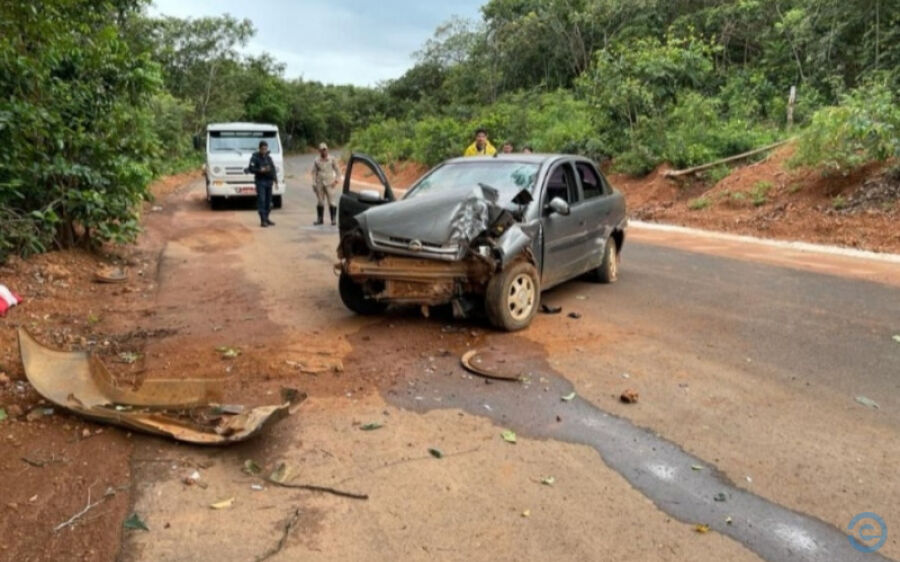 Acidente faz vítima fatal em curva da estrada municipal de Costa Rica