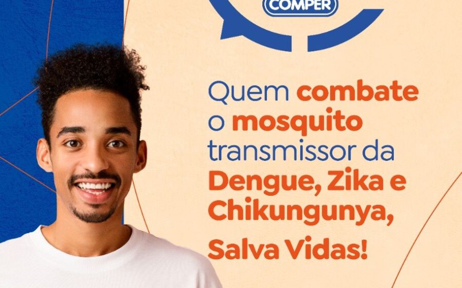 Comper e Prefeitura Municipal lançam campanha Agente Anti Mosquito pelo 15⁰ ano consecutivo