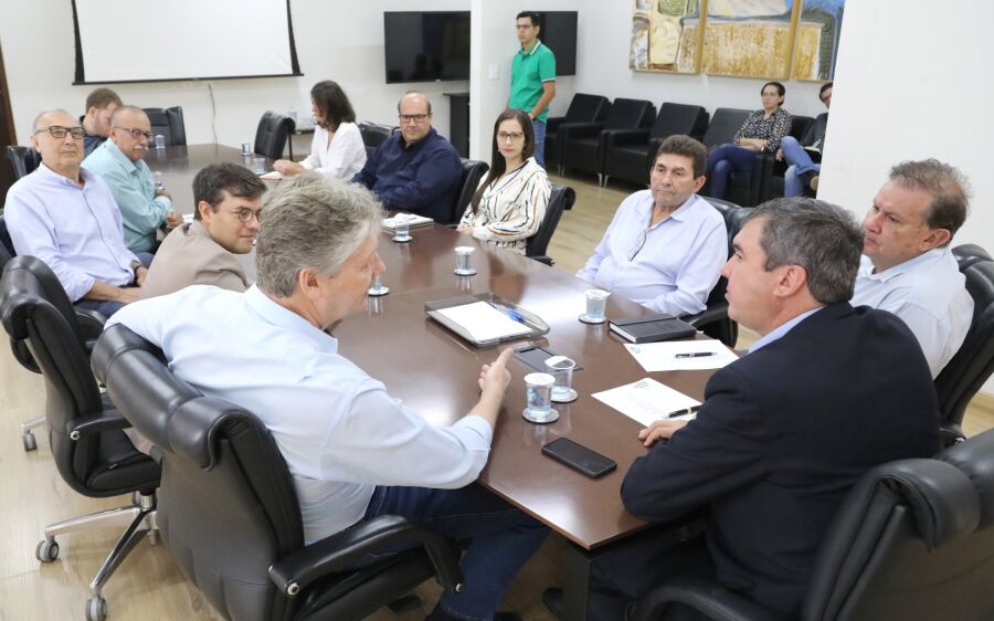 Eduardo Riedel reitera compromissos do Governo  para implantação de fábrica de celulose de R$ 15 bil