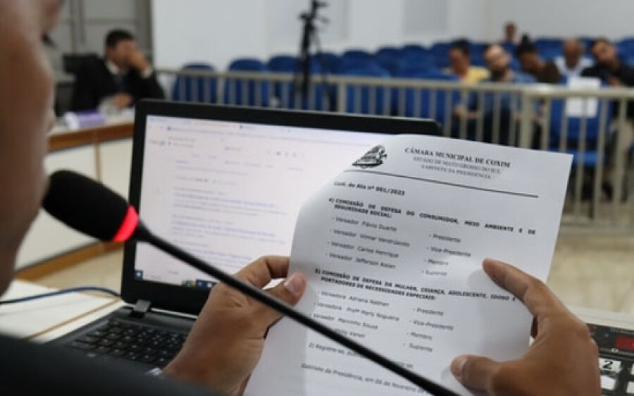 Câmara  de Coxim define novos membros de comissões permanentes da Casa