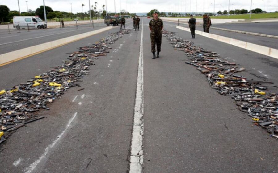 Em pouco mais de 2 anos, 7.209 armas foram destruídas em MS