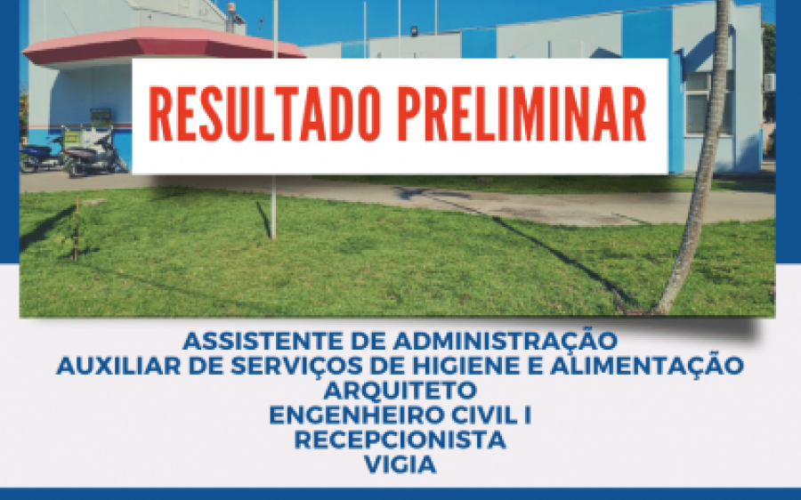 Prefeitura de Coxim divulga o  resultado preliminar de Processo Seletivo