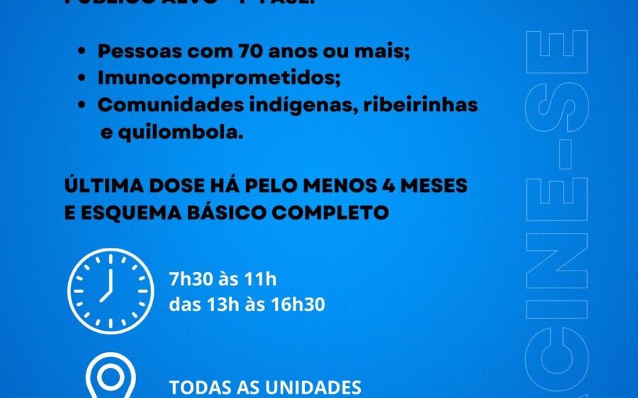 Saúde começa a vacinação da Covid-19 Bivalente em Coxim