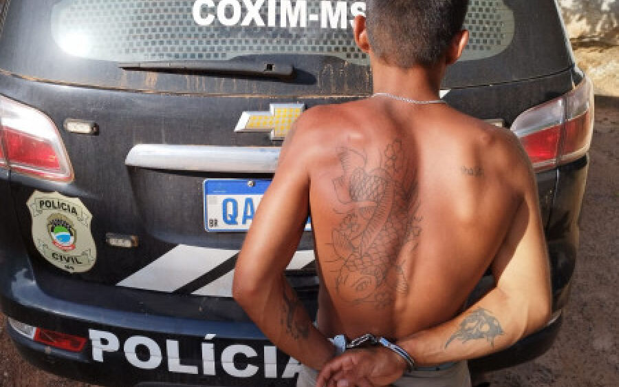 Polícia Civil prende jovem por furto e homem por receptação em Coxim