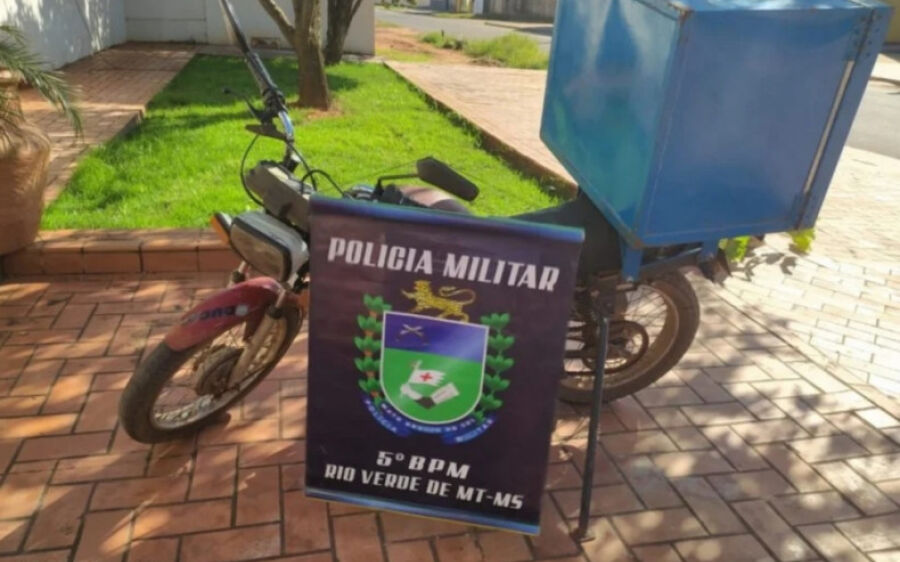 Polícia Militar apreende moto irregular em Rio Verde