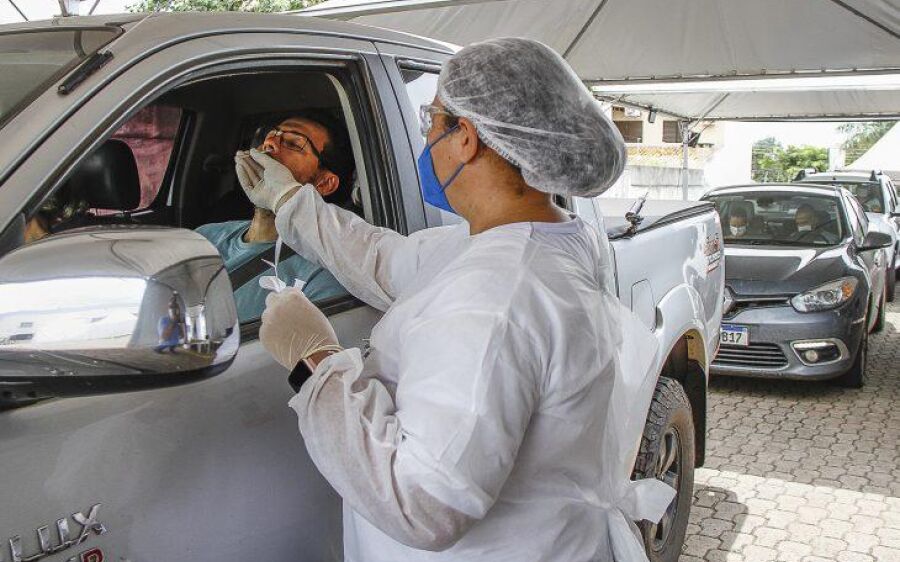 MS registra seis mortes e 420 novos casos de covid na última semana