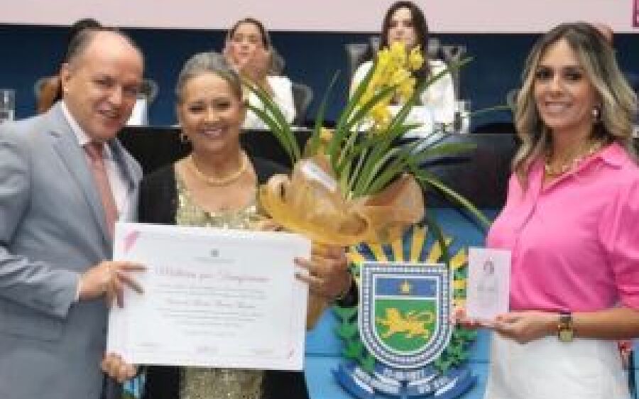 No Dia da Mulher, Mochi homenageia Dona Neura Fassini de São Gabriel do Oeste
