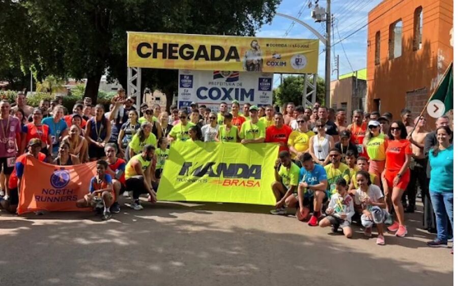 Cem atletas prestigiam a IV Corrida de São José em Coxim