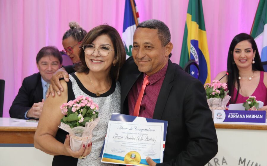 Vereador Angelo Gari homenageia Elo Dantas