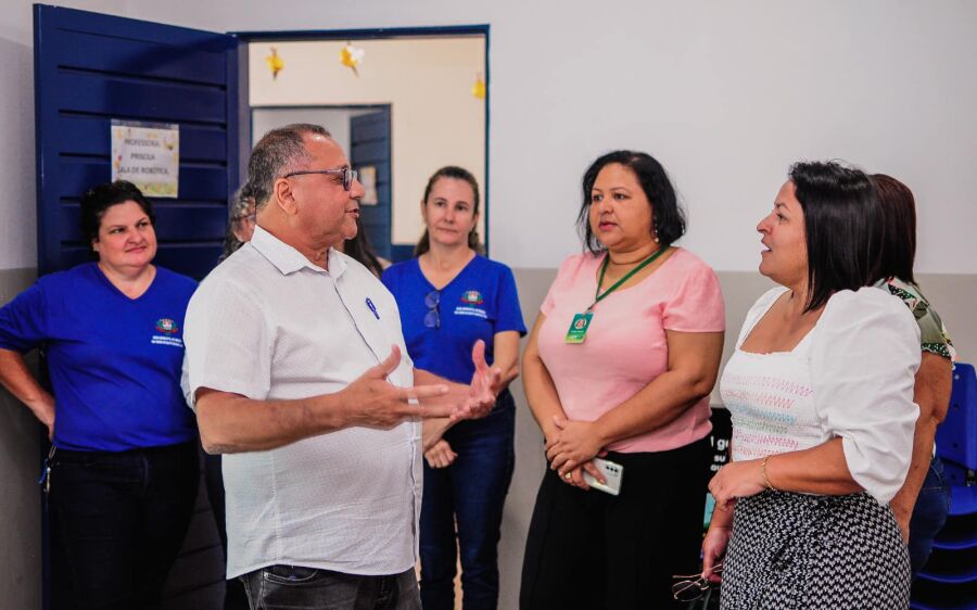 Coordenadoria Regional de  Educação visita Rio Verde e conhece a estrutura municipal de educação