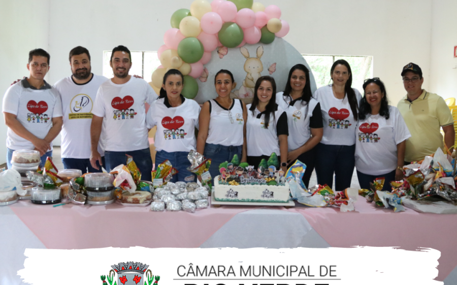 Vereadores da Câmara Municipal de Rio Verde prestigiaram a confraternização de Páscoa da Equoterapia