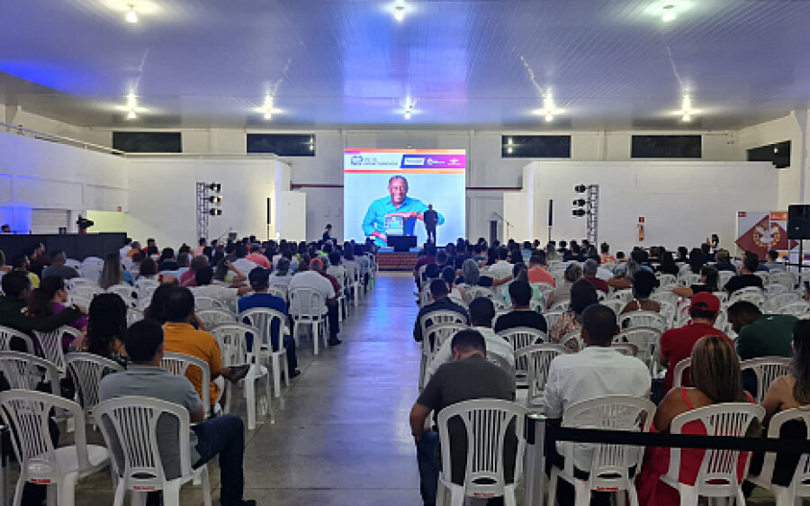Empreendedores e produtores da agricultura familiar participam do Dia da Oportunidade em Coxim