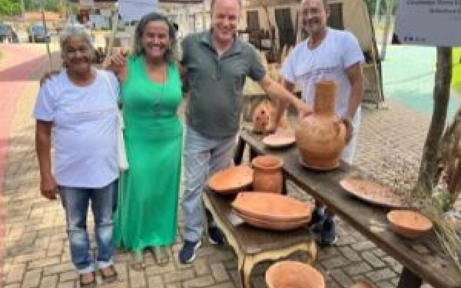Vereadora Marly Nogueira marca presença em evento cultural nas comemorações dos 125 anos de Coxim