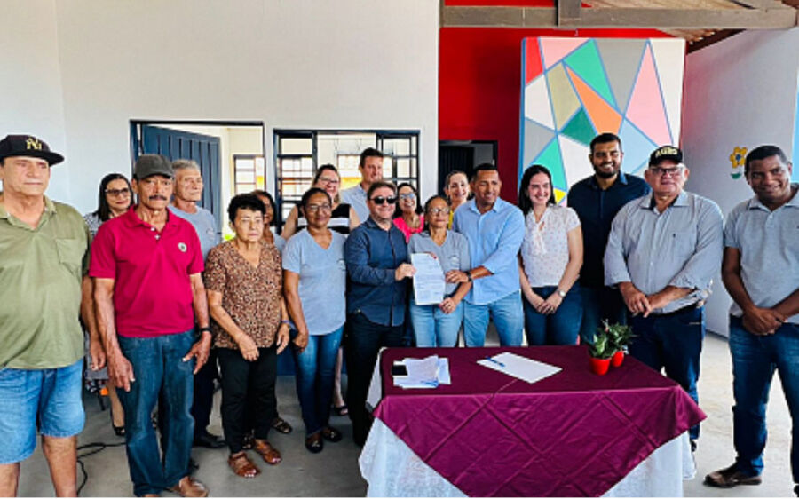 Prefeitura de Coxim cede espaço  para Associação de Idosos