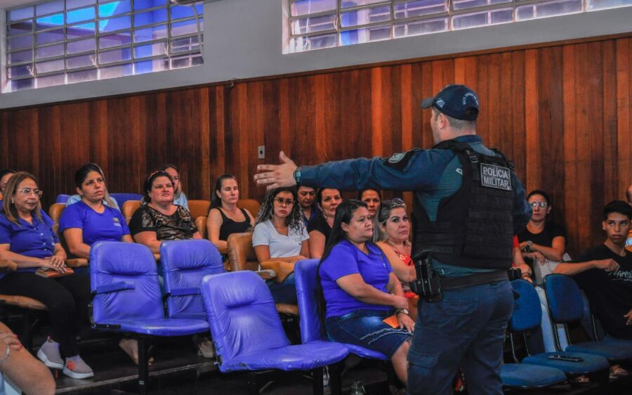  Polícia Miliar e Secretaria de Educação realiza reunião de  alinhamento de segurança nas escolas