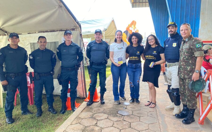 Polícia Militar participa da Ação Cívico Militar do 47º  Batalhão de Infantaria de Coxim