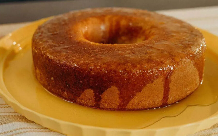 Bolo de laranja fofinho