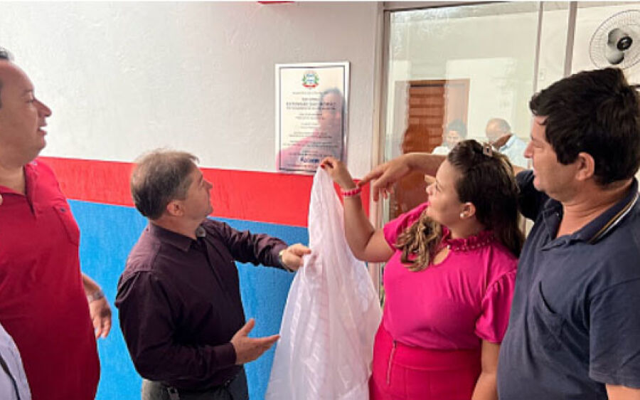 Prefeitura de Coxim  reinaugura extensão de  Unidade de Saúde no São Romão