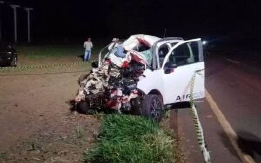 Motociclista morre após colidir com carro de passeio na MS-157