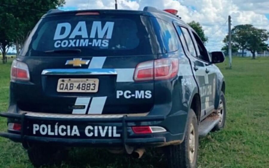 Professor é preso pela DAM de Coxim acusado de estuprar a filha adolescente de 13 anos