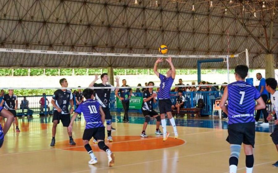 Jogos Escolares: Campo Grande domina etapa do voleibol de 15 a 17 anos, com título no feminino e mas