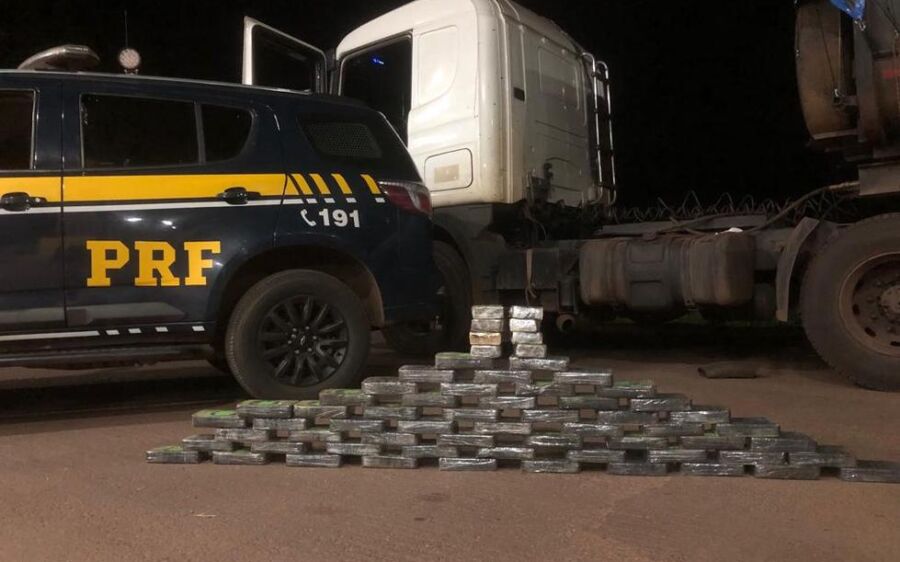 Homem é preso após ser flagrado com 61 quilos de cocaína em Terenos