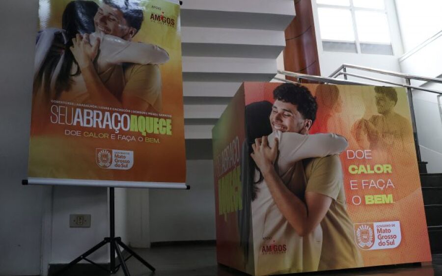 Campanha Seu Abraço Aquece recebe doações para beneficiar mais de  200 entidades