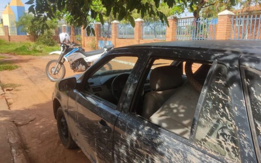 Polícia Militar em Rio Verde recupera  carro furtado de São Gabriel do Oeste