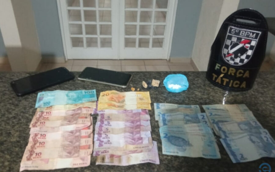 Dupla é presa em flagrante por tráfico de drogas em Coxim
