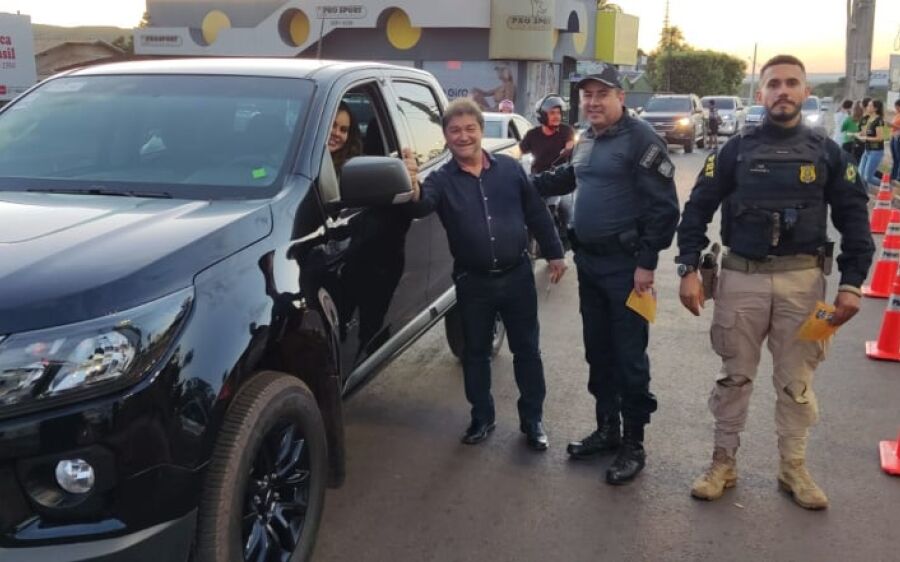 Blitz educativa encerra Maio Amarelo em Coxim