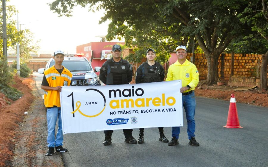 Maio Amarelo: Uma campanha importante, que conscientiza e salva vidas no trânsito!