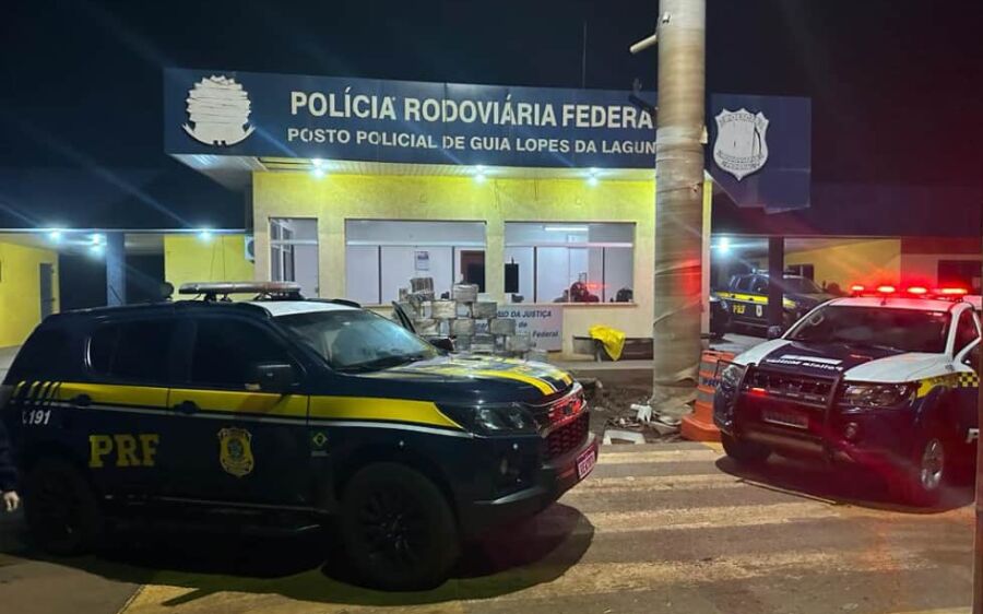 Durante ação conjunta polícias apreendem 460 quilos de cocaína em MS