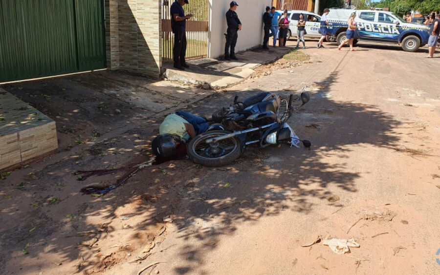 Homem é executado a tiros em plena luz do dia no Senhor Divino