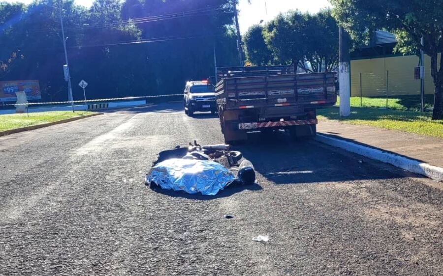 Motociclista morre em acidente em São Gabriel do Oeste