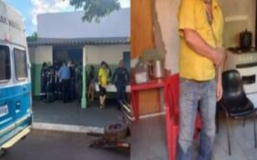 Filho mata pai a tiro e foge após discussão em bar