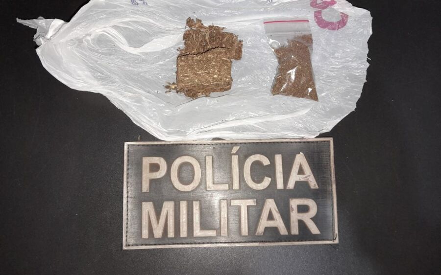 Polícia Militar apreende adolescente por  tráfico drogas e apreende maconha em Sonora