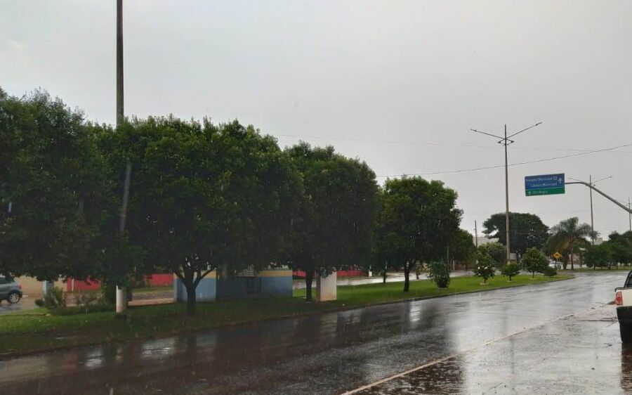Avanço de frente fria causa tempo instável em MS nesta terça-feira