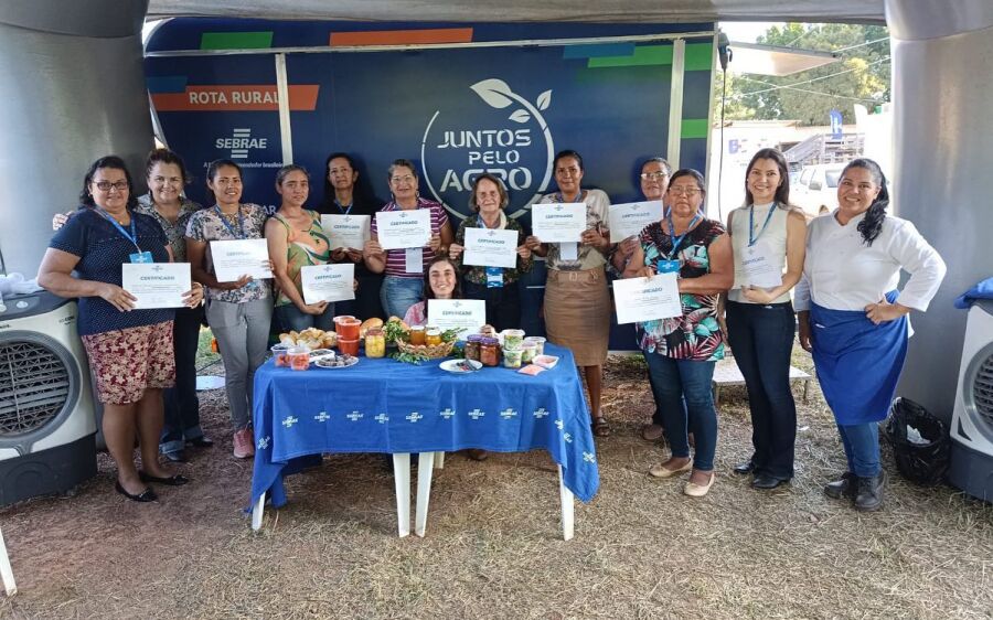 Durante a 47ª Expoverde, , a Secretaria de Desenvolvimento Econômico promoveu cursos gratuitos
